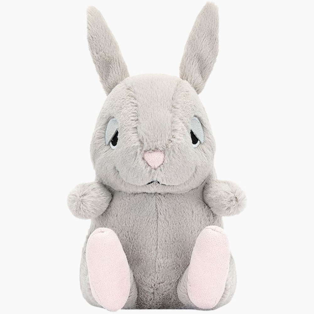Jellycat Cuddlebud Bernard Bunny 6x4" Soft and Plush NWT